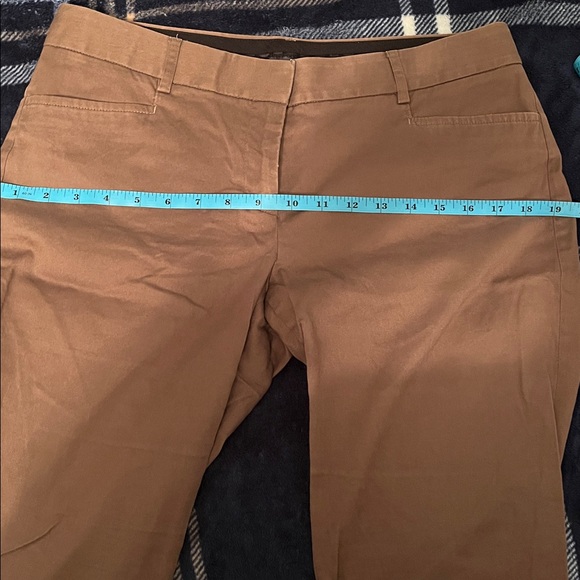 Express Design Studio - Wide leg dark tan/brown size 8R pants - Picture 7 of 7